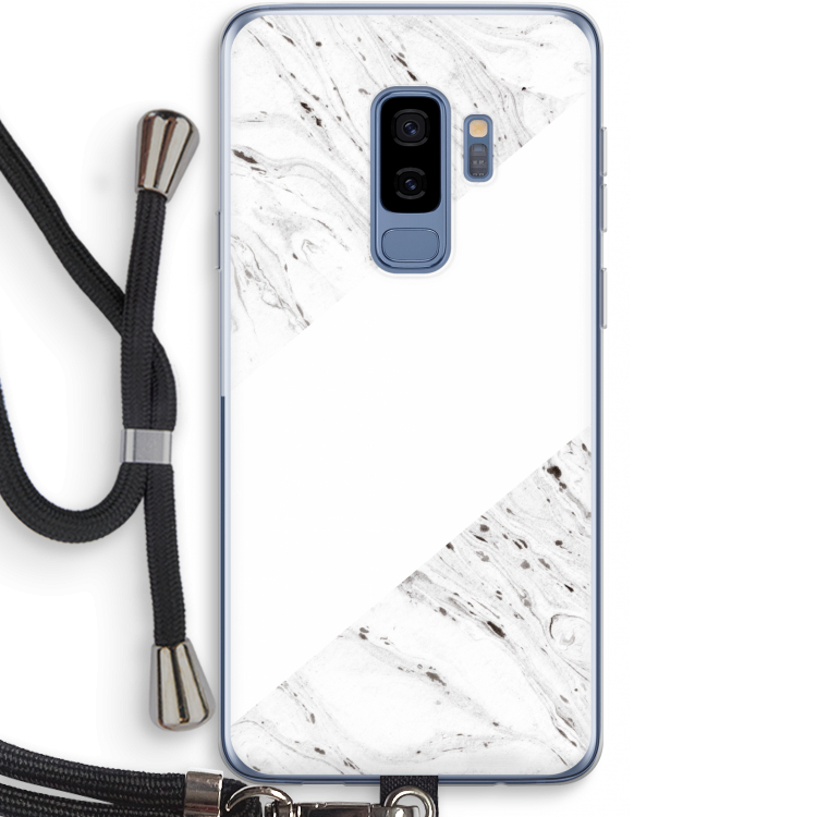 Biggest stripe: Samsung Galaxy S9 Plus Transparant Hoesje met koord