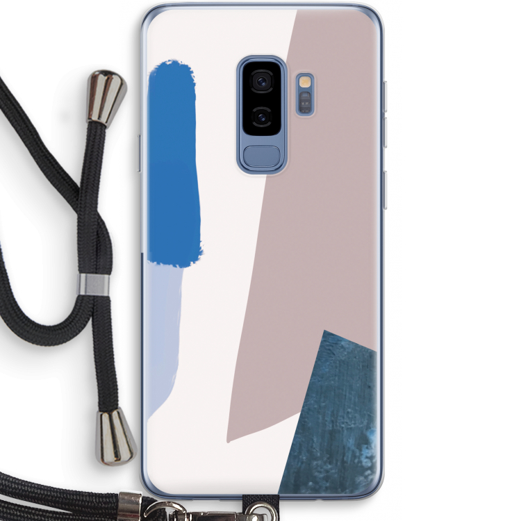 Lapis: Samsung Galaxy S9 Plus Transparant Hoesje met koord