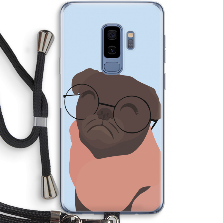 Ludo: Samsung Galaxy S9 Plus Transparant Hoesje met koord