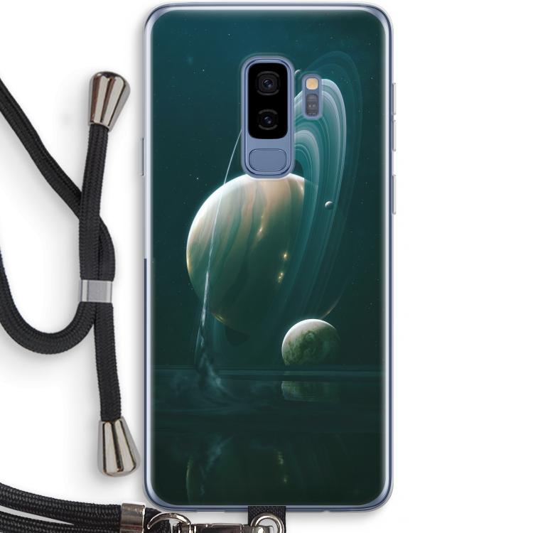 Mercurius: Samsung Galaxy S9 Plus Transparant Hoesje met koord