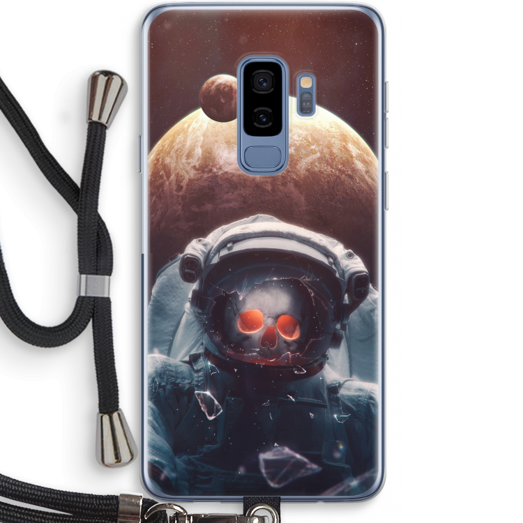 Voyager: Samsung Galaxy S9 Plus Transparant Hoesje met koord