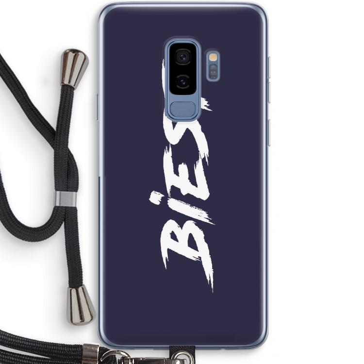 Biest: Samsung Galaxy S9 Plus Transparant Hoesje met koord