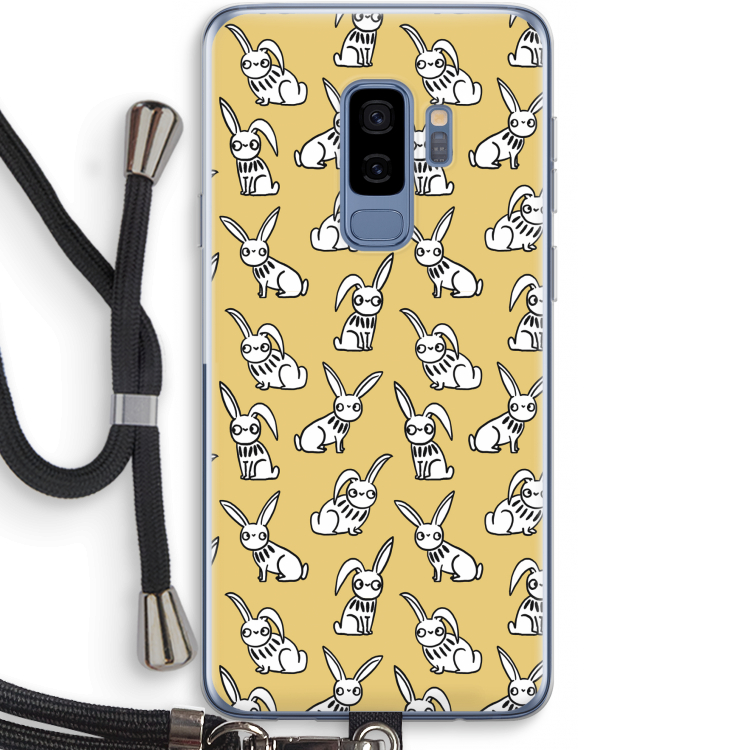 Haas: Samsung Galaxy S9 Plus Transparant Hoesje met koord
