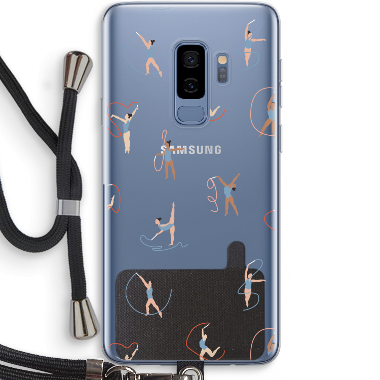 Dancing #3: Samsung Galaxy S9 Plus Transparant Hoesje met koord