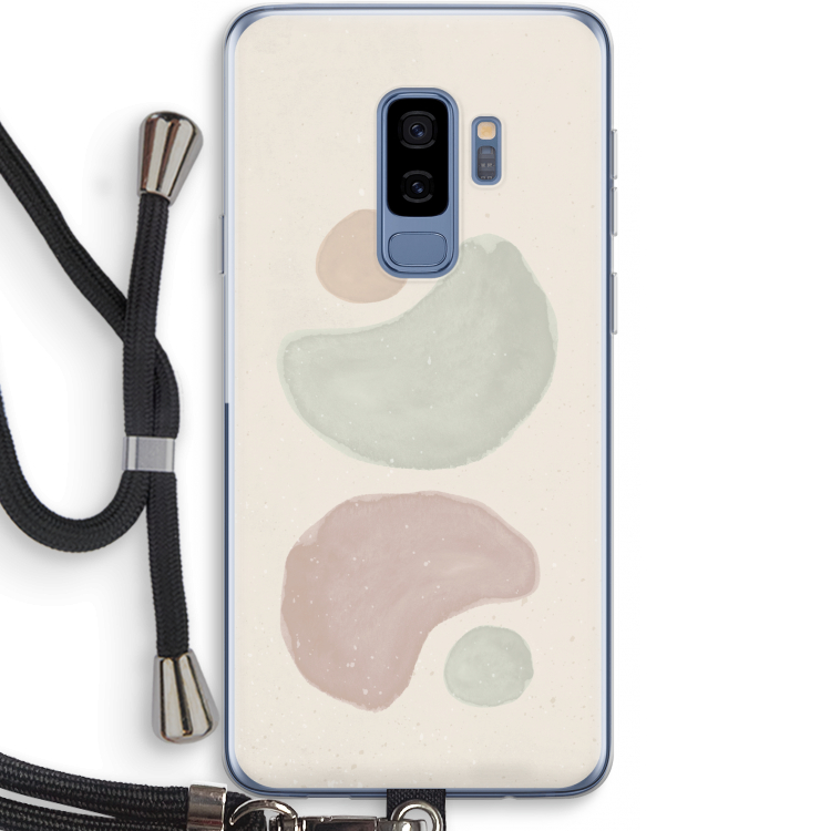 Geo #10: Samsung Galaxy S9 Plus Transparant Hoesje met koord