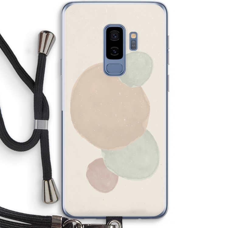Geo #9: Samsung Galaxy S9 Plus Transparant Hoesje met koord