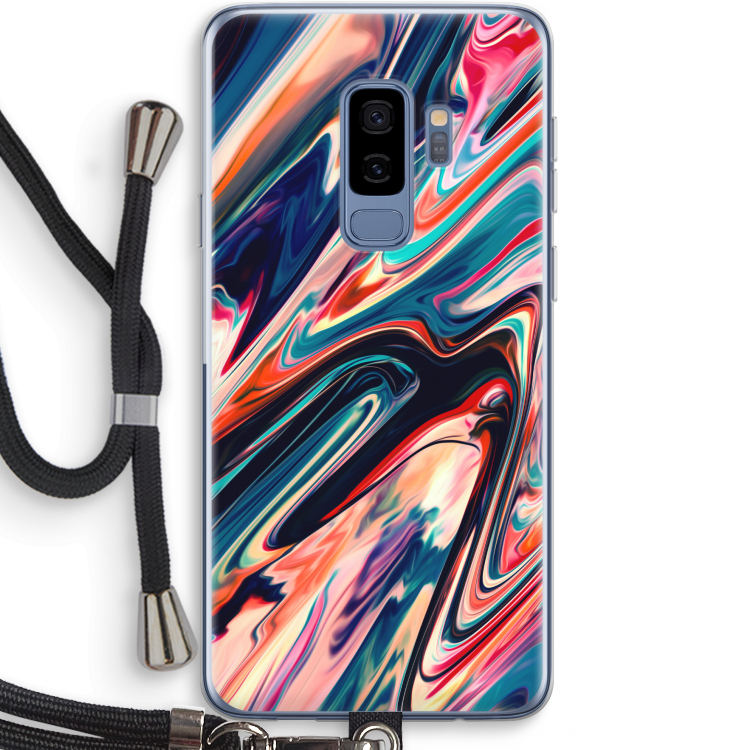 Quantum Being: Samsung Galaxy S9 Plus Transparant Hoesje met koord