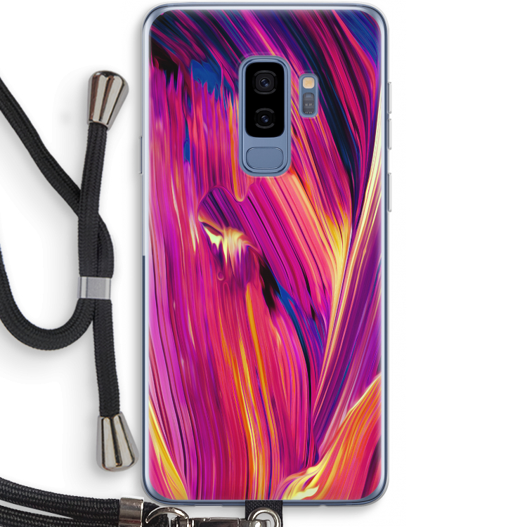 Phoenix: Samsung Galaxy S9 Plus Transparant Hoesje met koord