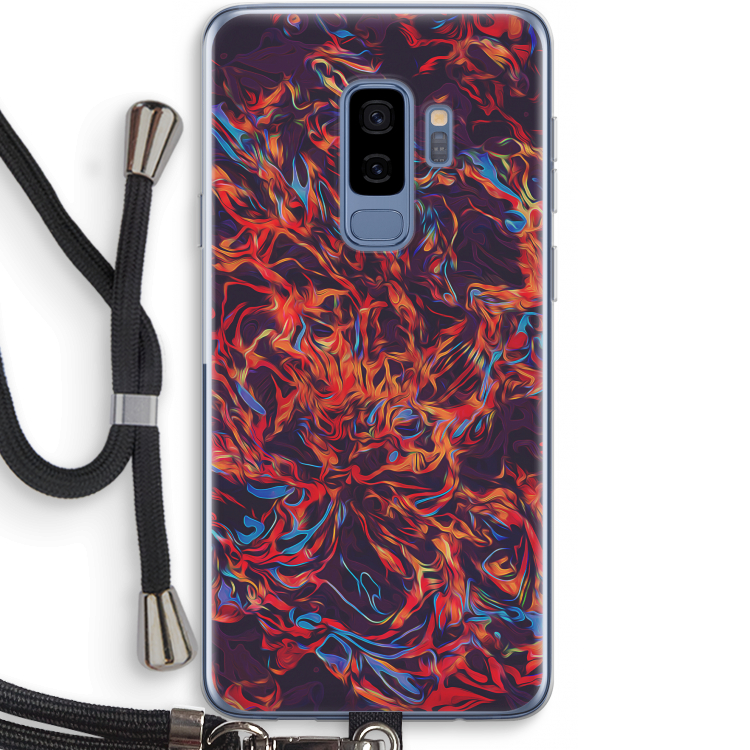 Lucifer: Samsung Galaxy S9 Plus Transparant Hoesje met koord