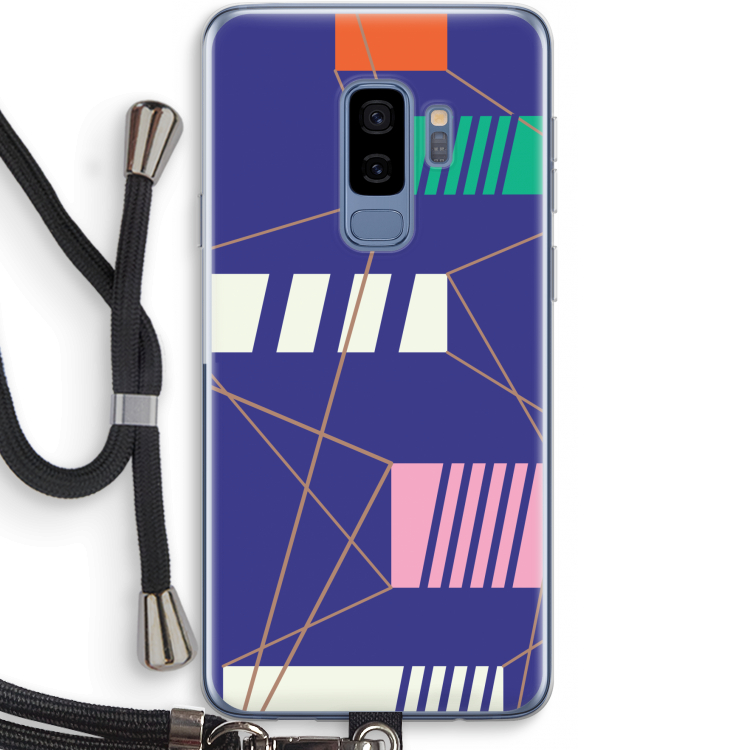 Gestalte 5: Samsung Galaxy S9 Plus Transparant Hoesje met koord