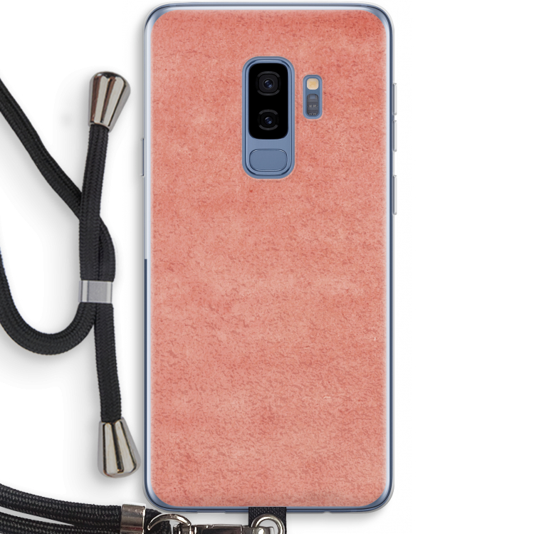 Marrakech Walls: Samsung Galaxy S9 Plus Transparant Hoesje met koord