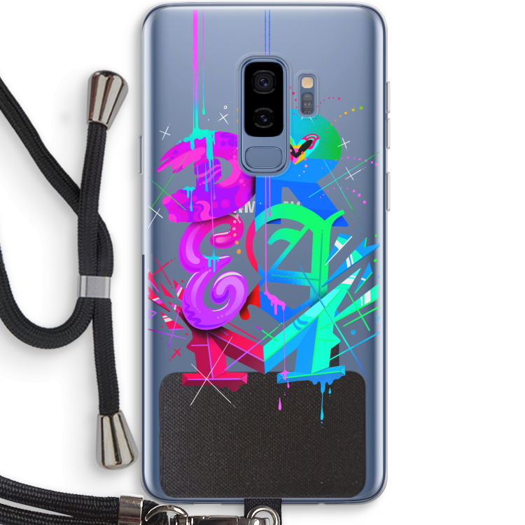 Dream: Samsung Galaxy S9 Plus Transparant Hoesje met koord