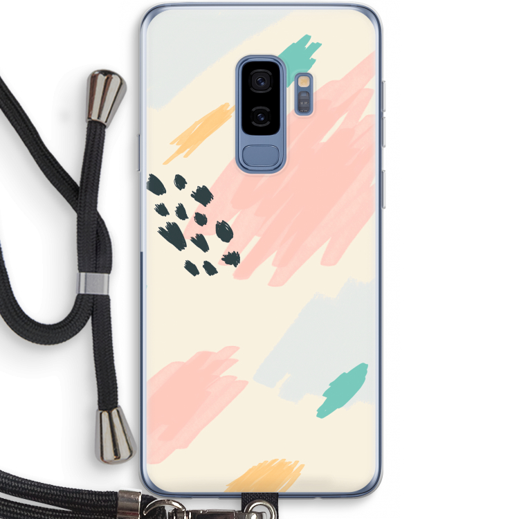 Sunday Chillings: Samsung Galaxy S9 Plus Transparant Hoesje met koord