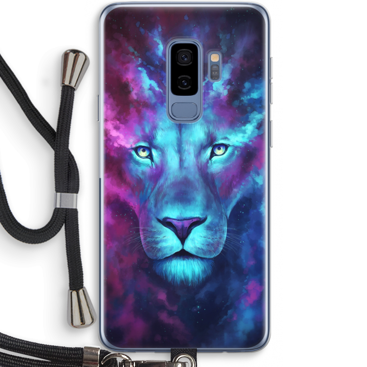 Firstborn: Samsung Galaxy S9 Plus Transparant Hoesje met koord