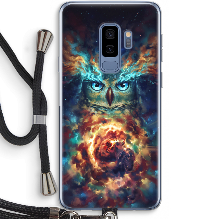 Aurowla: Samsung Galaxy S9 Plus Transparant Hoesje met koord