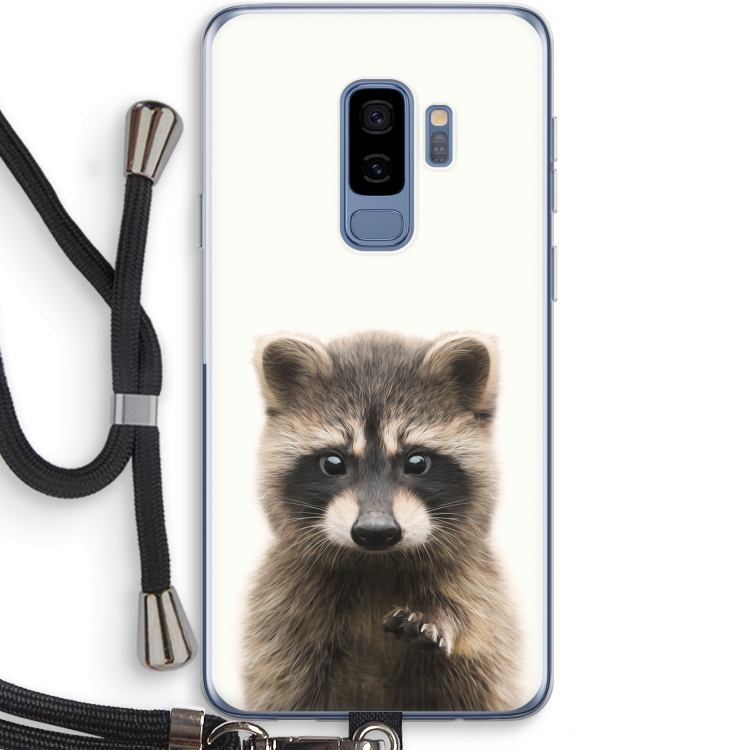 Rocco: Samsung Galaxy S9 Plus Transparant Hoesje met koord