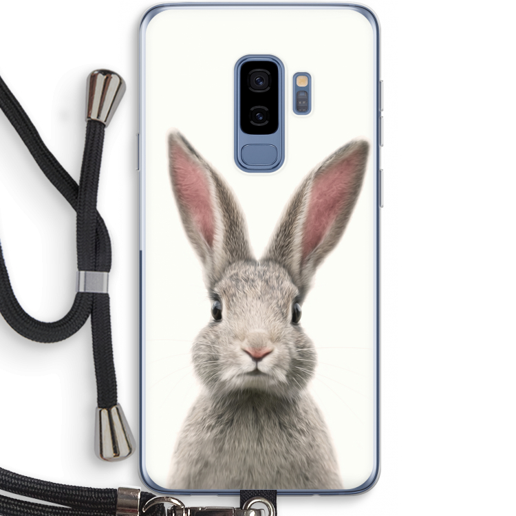 Daisy: Samsung Galaxy S9 Plus Transparant Hoesje met koord