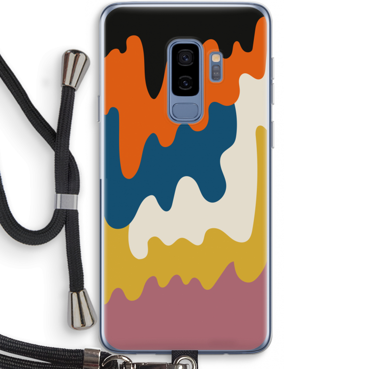 Baar A: Samsung Galaxy S9 Plus Transparant Hoesje met koord