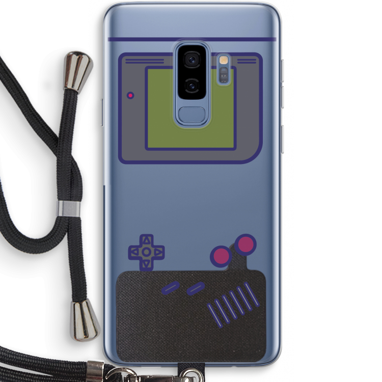 Game On: Samsung Galaxy S9 Plus Transparant Hoesje met koord