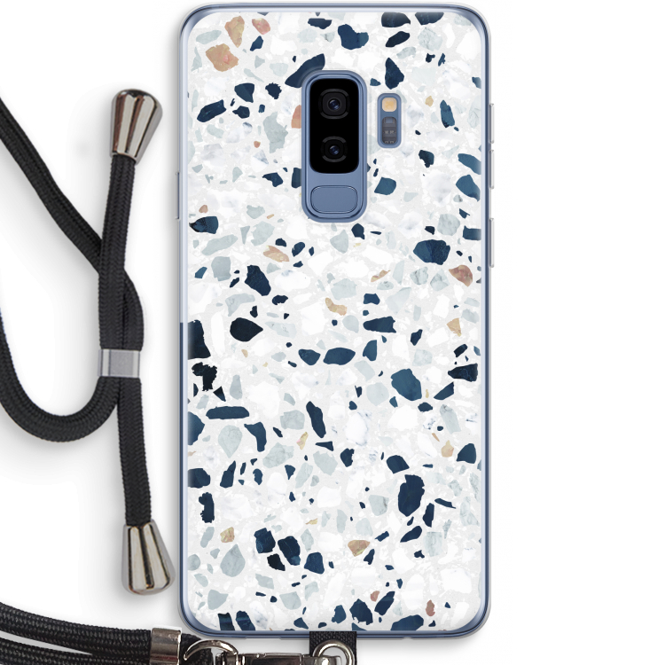 Terrazzo N°1: Samsung Galaxy S9 Plus Transparant Hoesje met koord