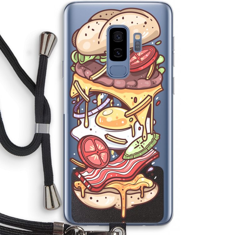 Diet Coke Please: Samsung Galaxy S9 Plus Transparant Hoesje met koord