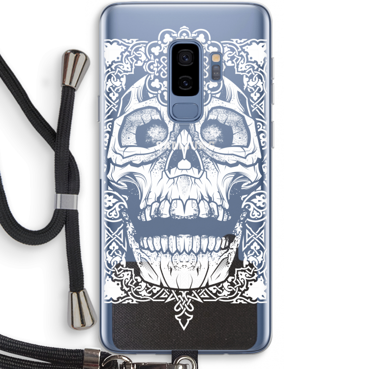 Seek & Destroy: Samsung Galaxy S9 Plus Transparant Hoesje met koord