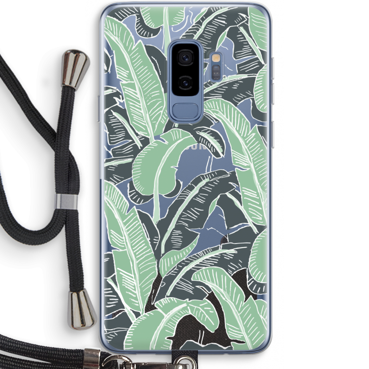 This Sh*t Is Bananas: Samsung Galaxy S9 Plus Transparant Hoesje met koord