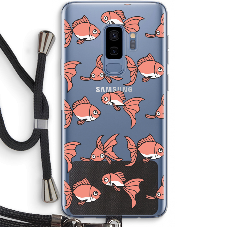Blub: Samsung Galaxy S9 Plus Transparant Hoesje met koord