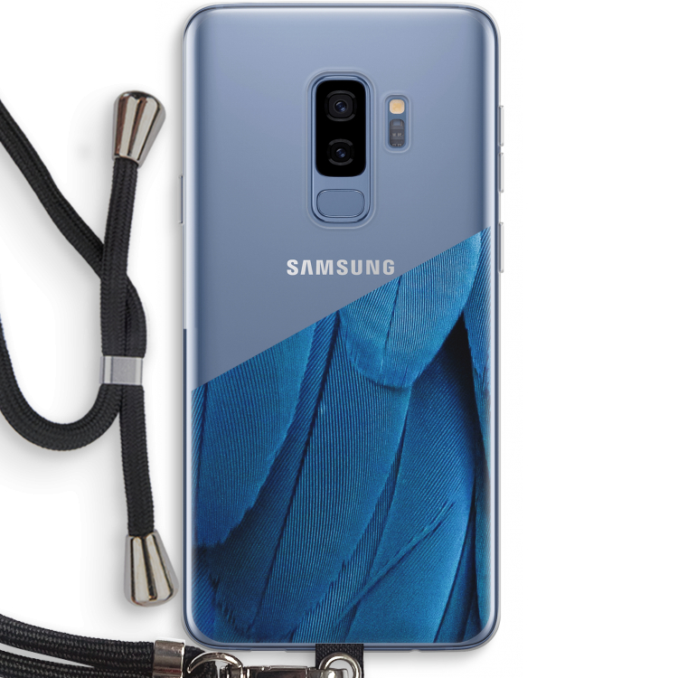 Pauw: Samsung Galaxy S9 Plus Transparant Hoesje met koord