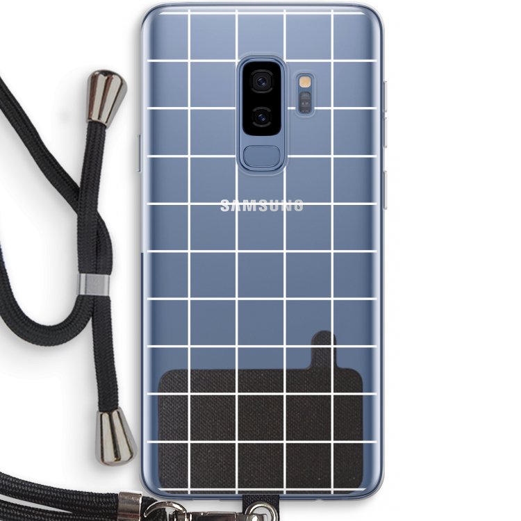 Rooster 2: Samsung Galaxy S9 Plus Transparant Hoesje met koord