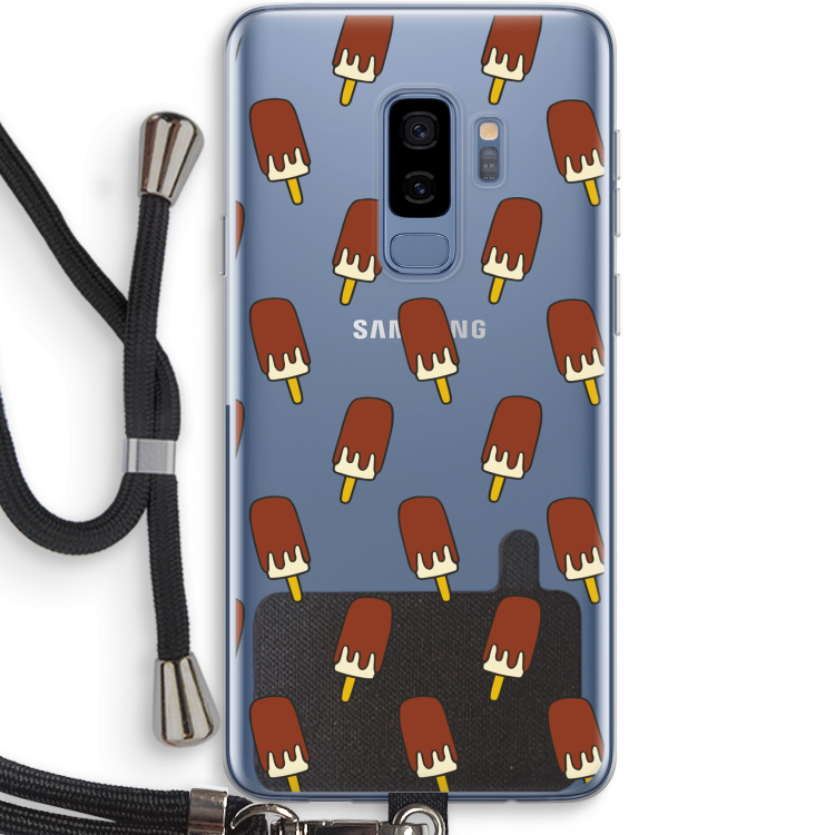 Yummy: Samsung Galaxy S9 Plus Transparant Hoesje met koord