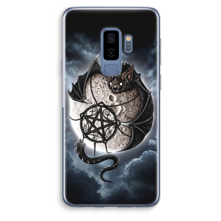 Volle maan: Samsung Galaxy S9 Plus Transparant Hoesje