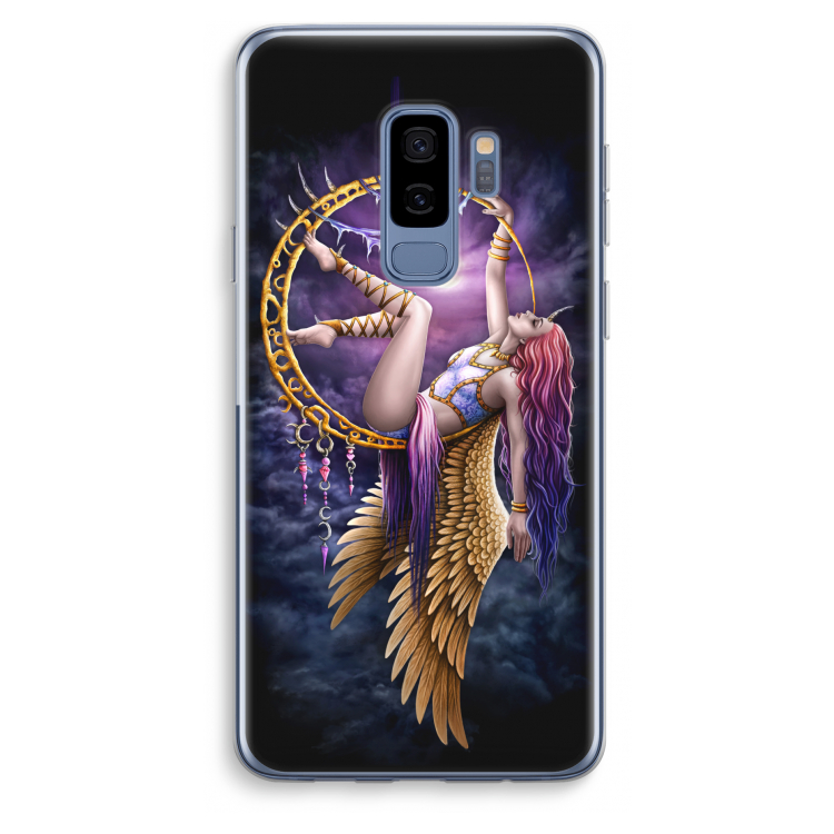 Aerial Angel: Samsung Galaxy S9 Plus Transparant Hoesje