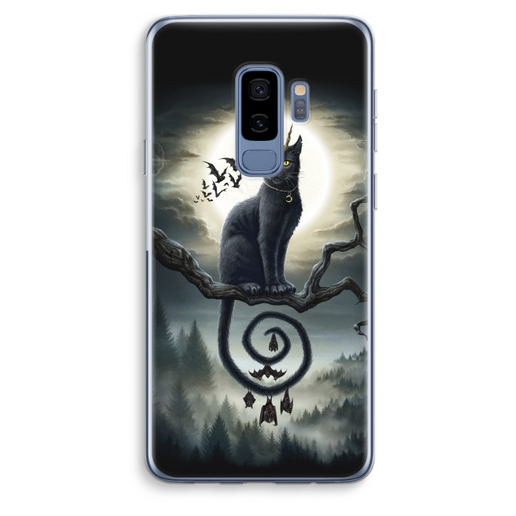 Moonlight Companions: Samsung Galaxy S9 Plus Transparant Hoesje