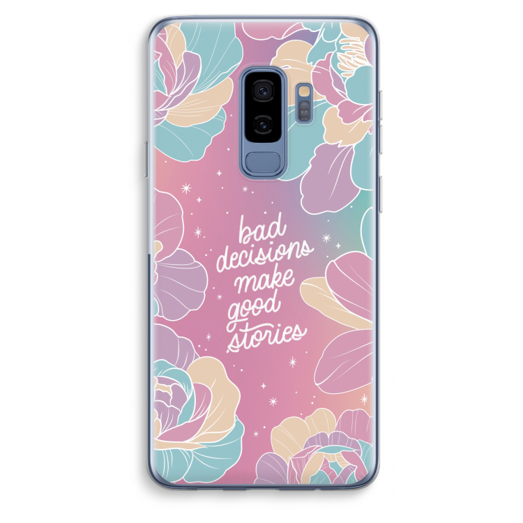 Good stories: Samsung Galaxy S9 Plus Transparant Hoesje
