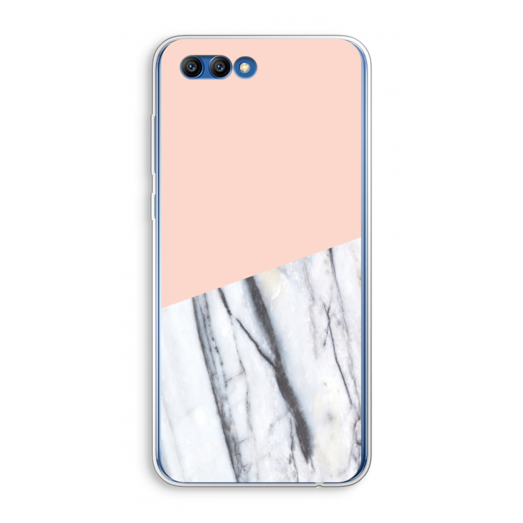 A touch of peach: Honor 10 Transparant Hoesje