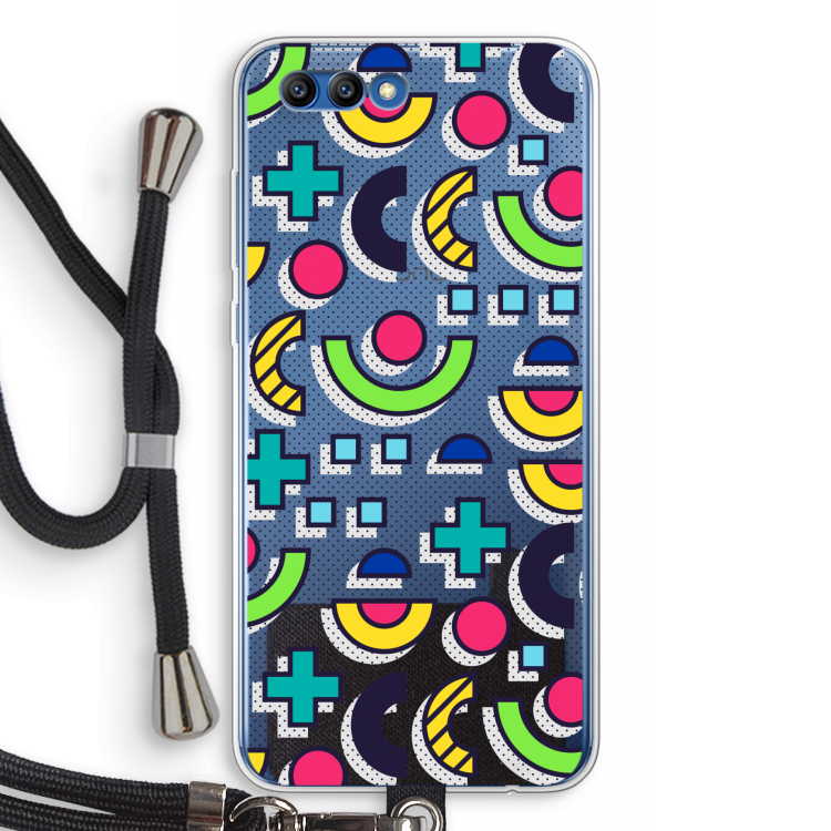 8-bit N°6: Honor 10 Transparant Hoesje met koord