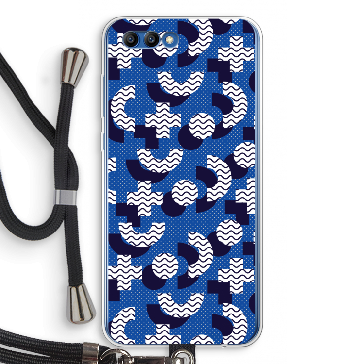 8-bit N°5: Honor 10 Transparant Hoesje met koord