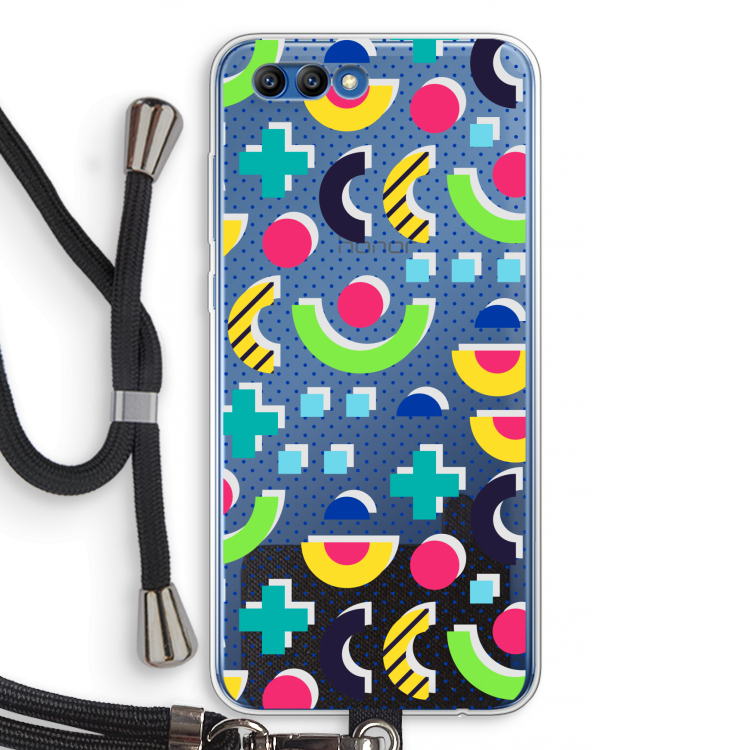 8-bit N°1: Honor 10 Transparant Hoesje met koord
