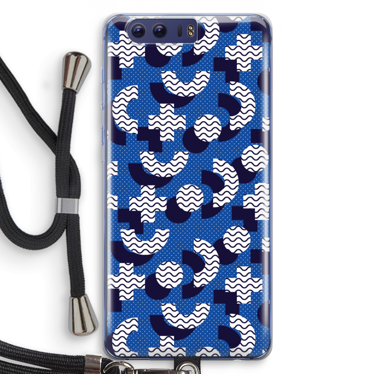 8-bit N°5: Honor 9 Transparant Hoesje met koord