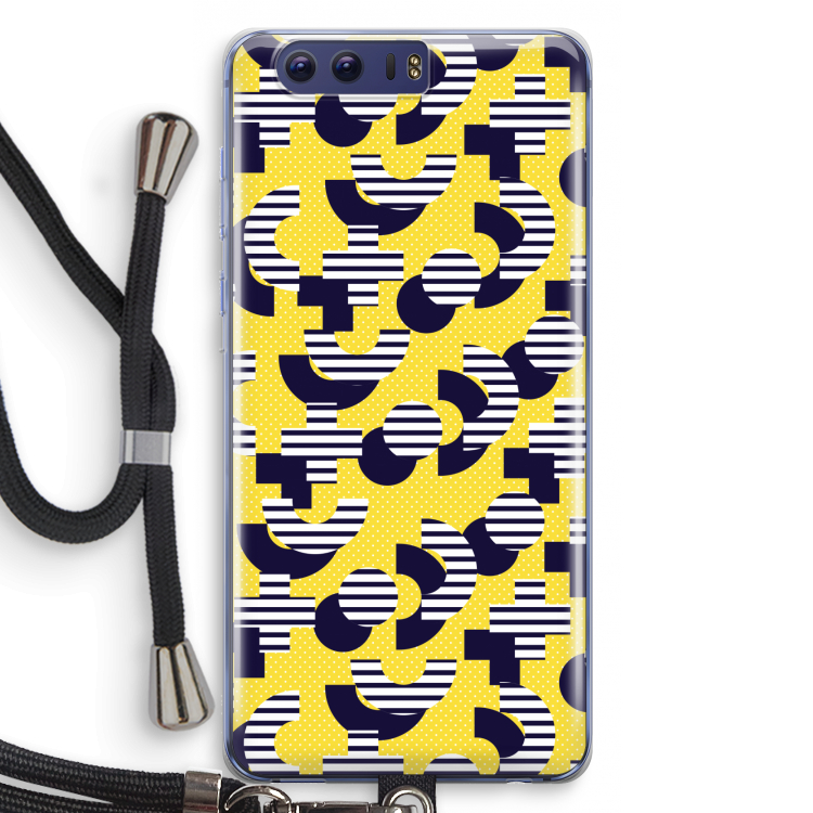 8-bit N°3: Honor 9 Transparant Hoesje met koord