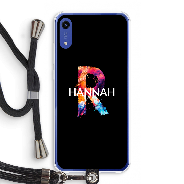 Abstract Spectrum: Honor Play 8A Transparant Hoesje met koord