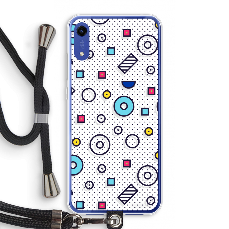 8-bit N°9: Honor Play 8A Transparant Hoesje met koord