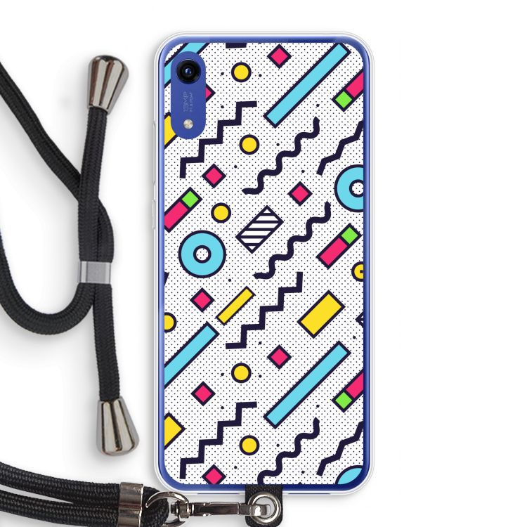 8-bit N°8: Honor Play 8A Transparant Hoesje met koord