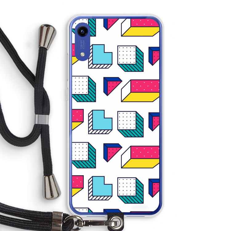 8-bit N°7: Honor Play 8A Transparant Hoesje met koord