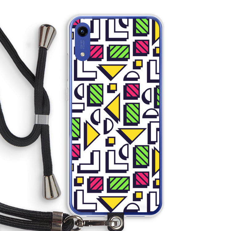 8-bit N°4: Honor Play 8A Transparant Hoesje met koord