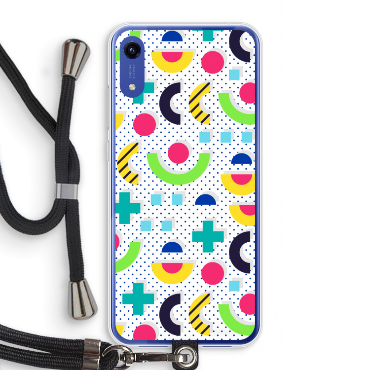 8-bit N°1: Honor Play 8A Transparant Hoesje met koord