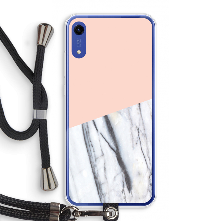 A touch of peach: Honor Play 8A Transparant Hoesje met koord