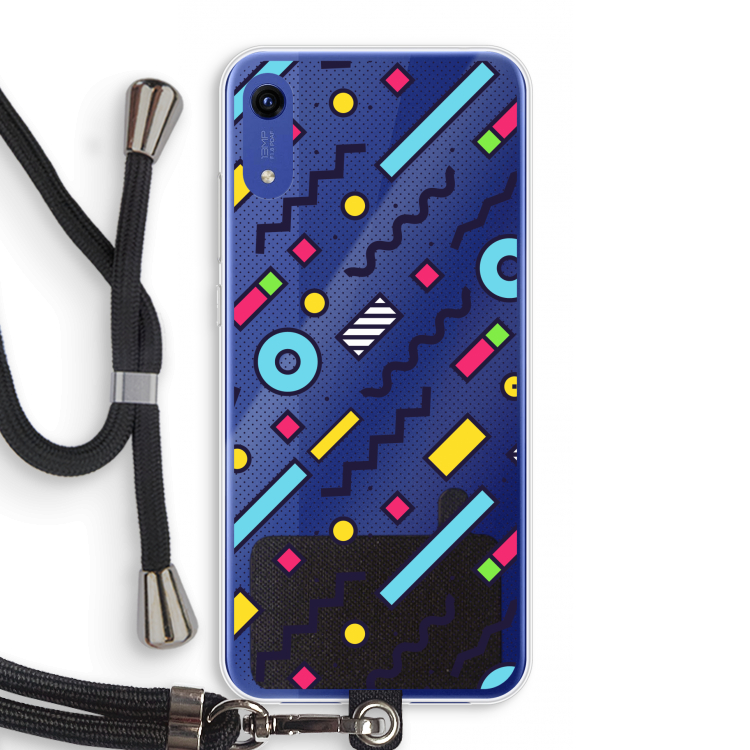 8-bit N°8: Honor Play 8A Transparant Hoesje met koord