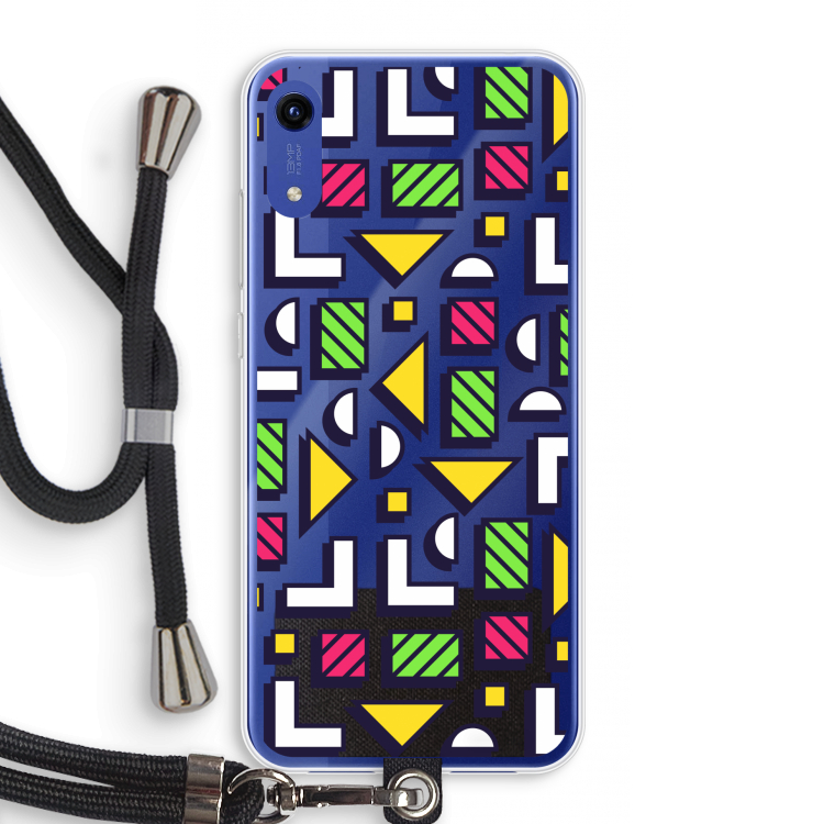 8-bit N°4: Honor Play 8A Transparant Hoesje met koord